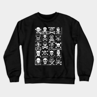 Skulls, Skulls and more Skulls Crewneck Sweatshirt